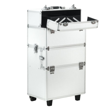 ActivShop KUFER KOSMETYCZNY S-025 SILVER